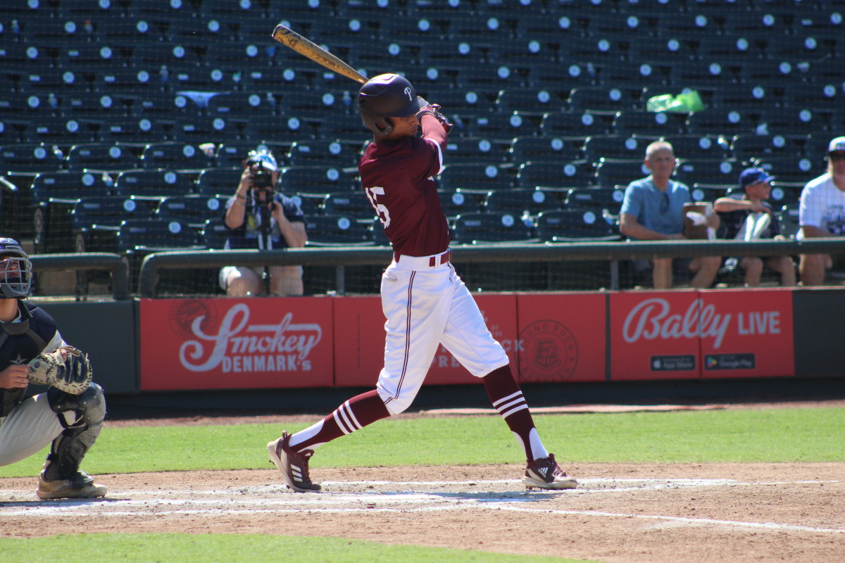 Pearland Flower Mound 6A UIL state championship Texas baseball playoffs 061023 Andrew McCulloch 42